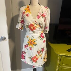 Old Navy Luau Wrap Dress S